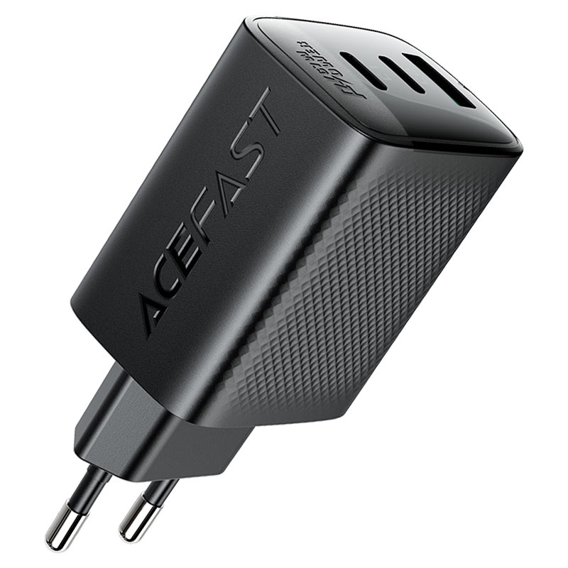 ACEFAST A108 PD67W Fast Charge Wall Charger (2xUSB-C + 1xUSB-A) EU Plug