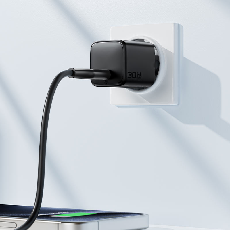 ACEFAST A118 PD30W GaN Wall Charger Single USB-C EU Plug