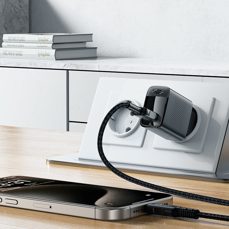 ACEFAST A90 QC18W GaN Wall Charger Single USB-A EU Plug