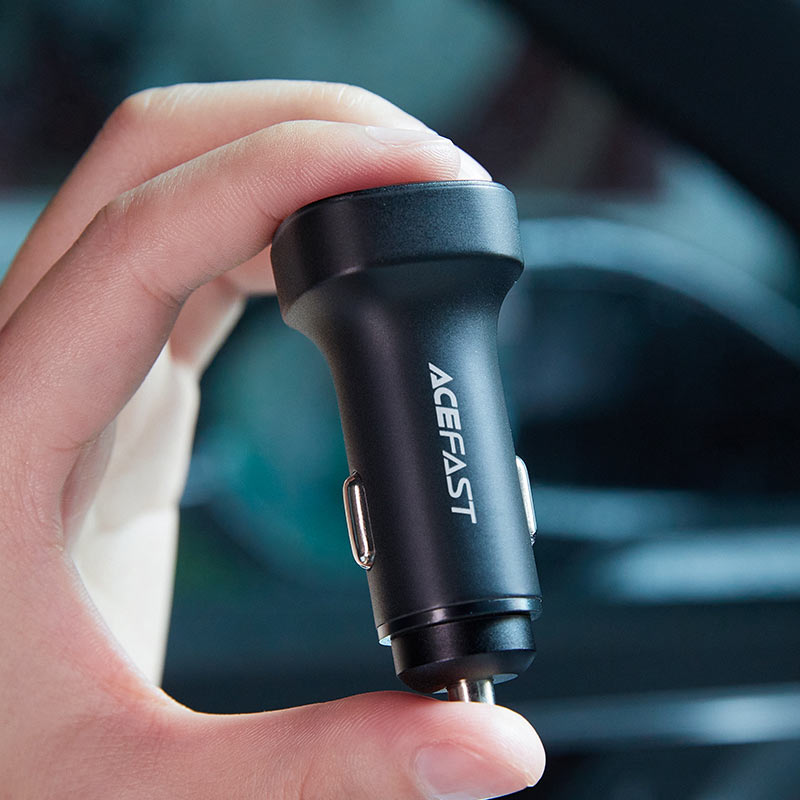 ACEFAST B2 72W Dual USB-C Car Charger (2×USB-C 36W Each)