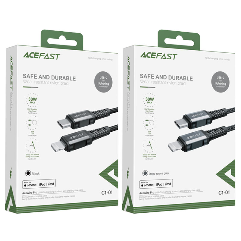 Acefast C1-01 USB-C to Lightning Fast Charging Cable