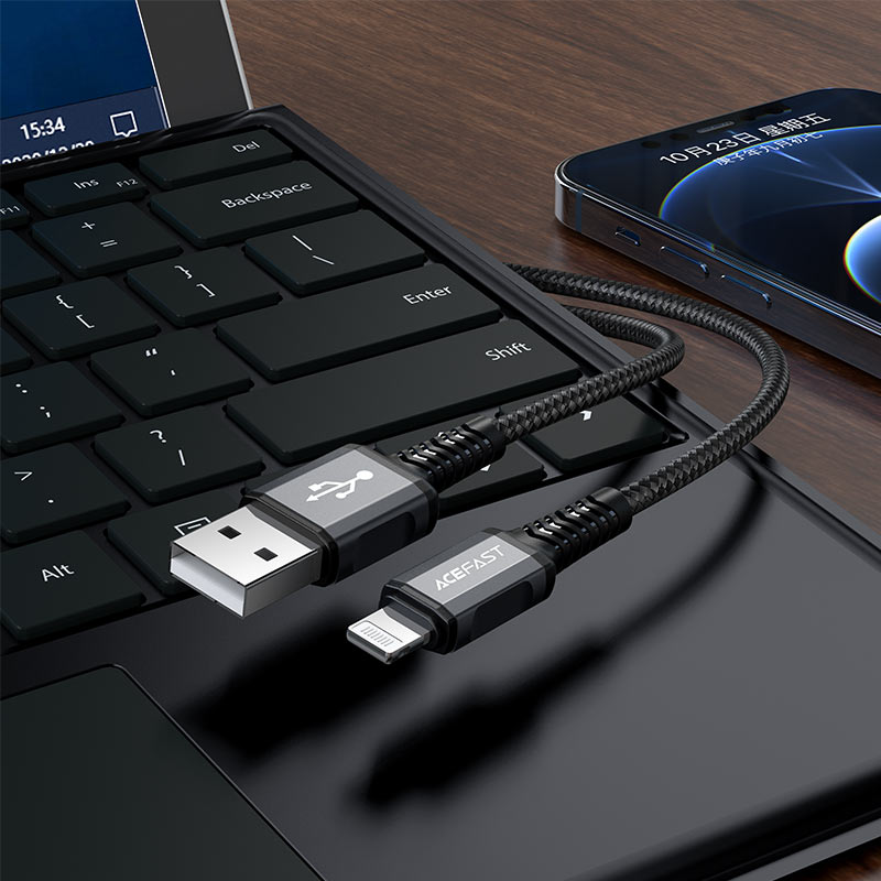 Acefast C1-02 USB-A to Lightning Fast Charging Cable