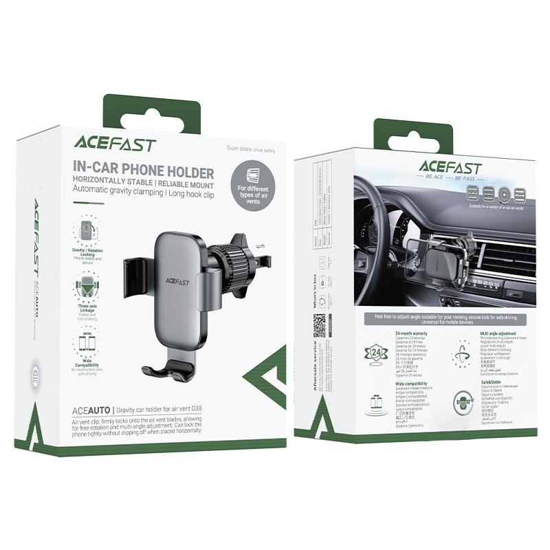 Acefast D38 Car Mount Holder – Secure Phone Holder