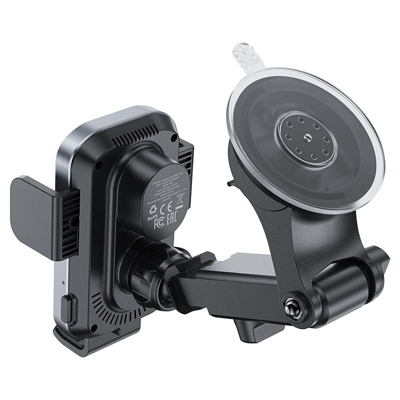 ACEFAST D53 15W Wireless Charging Car Holder with Auto-Clamp & Telescopic Rod