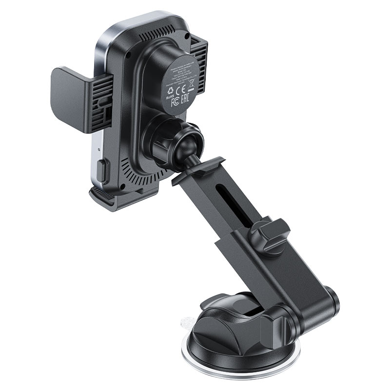 ACEFAST D53 15W Wireless Charging Car Holder with Auto-Clamp & Telescopic Rod