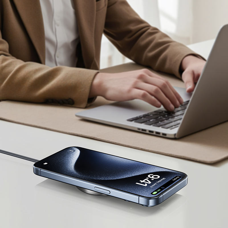 ACEFAST E24 Qi2 Magnetic Wireless Charger – 15W Fast Charging, MAG-Charge