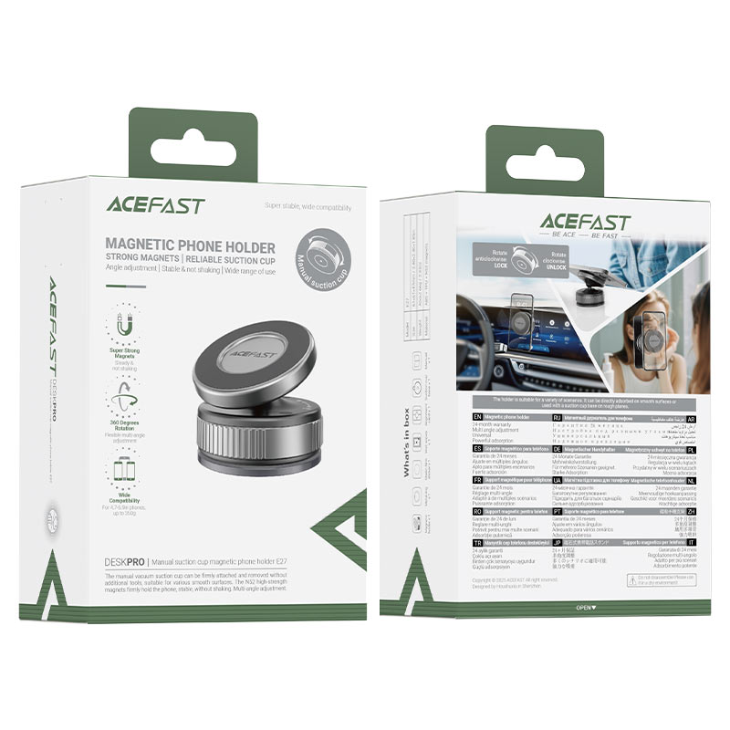 Acefast E27 Magnetic Phone Holder – Secure & Compact