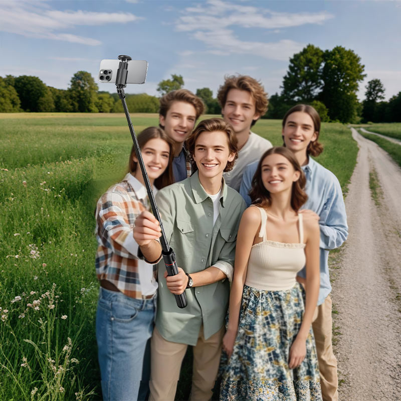 ACEFAST E31 Selfie Stick with Automatic Tripod – 1.71m Telescopic, Bluetooth Remote