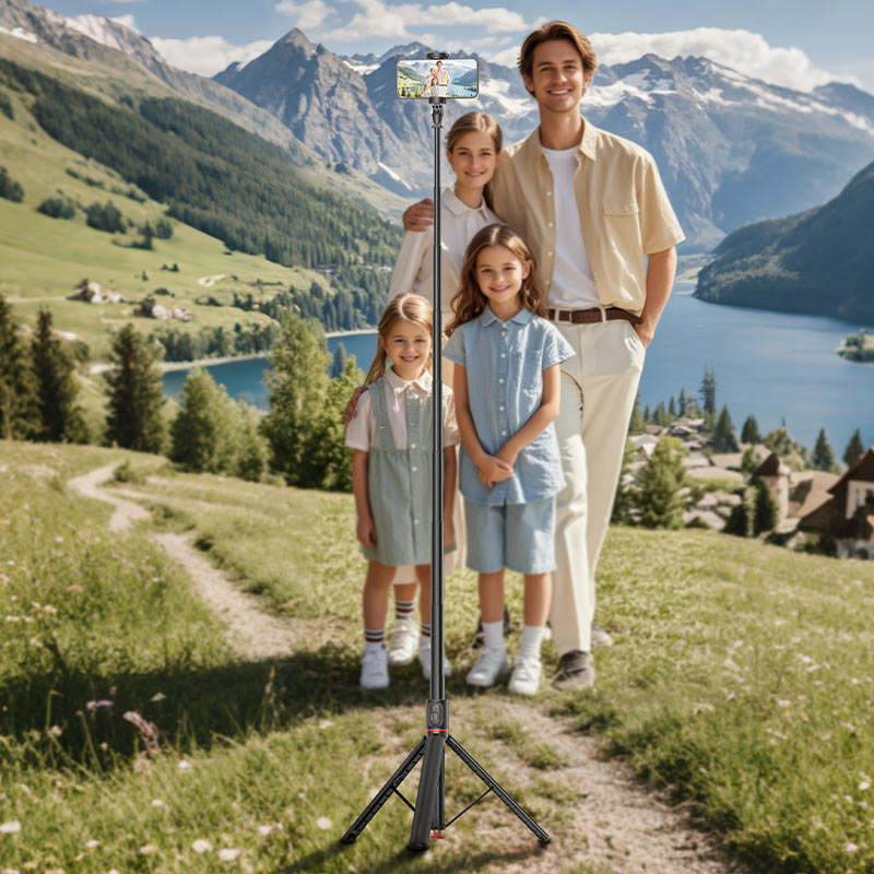 ACEFAST E31 Selfie Stick with Automatic Tripod – 1.71m Telescopic, Bluetooth Remote