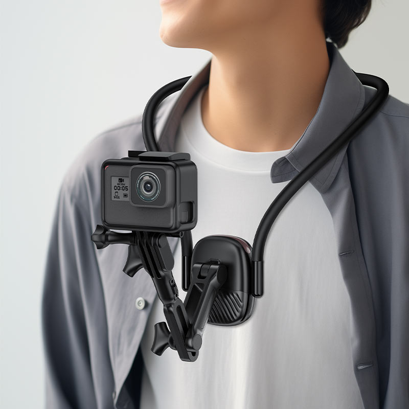 ACEFAST E32 Neck Phone Holder – Magnetic Mount for First-Person Recording