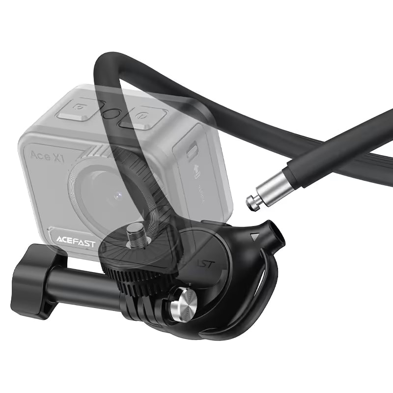 ACEFAST E37 Neck Action Camera Holder – Hands-Free First-Person Mount