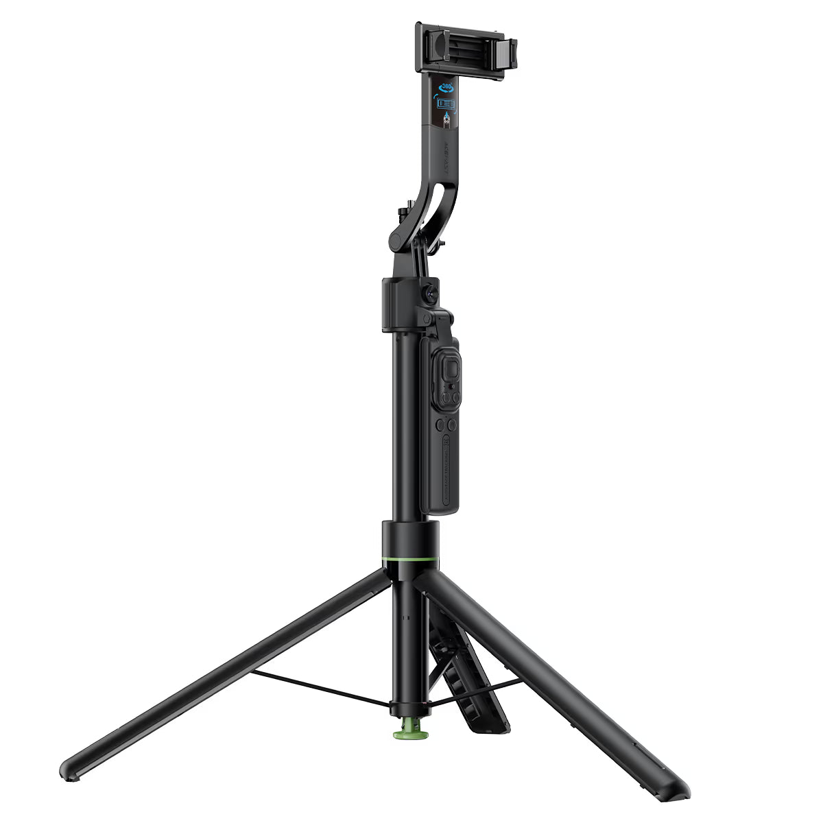 ACEFAST E41 Selfie Stick with Tripod & AI Face Tracking – 1.76m, Bluetooth Remote