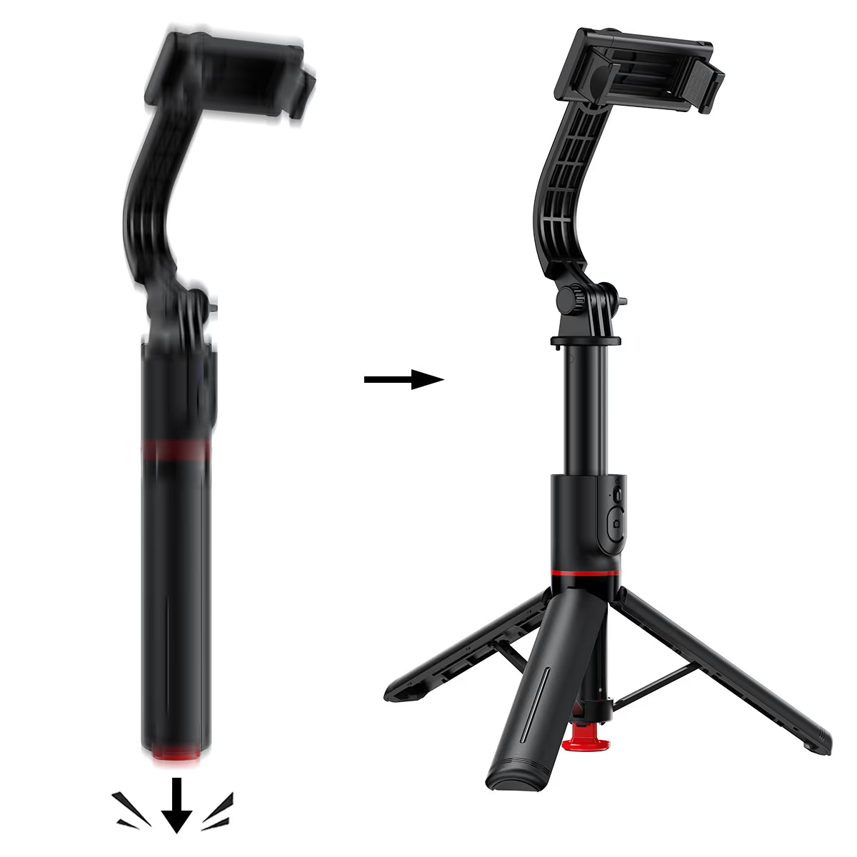 ACEFAST E42 Selfie Stick with Auto-Deploy Tripod & Bluetooth Remote Control 1.05m