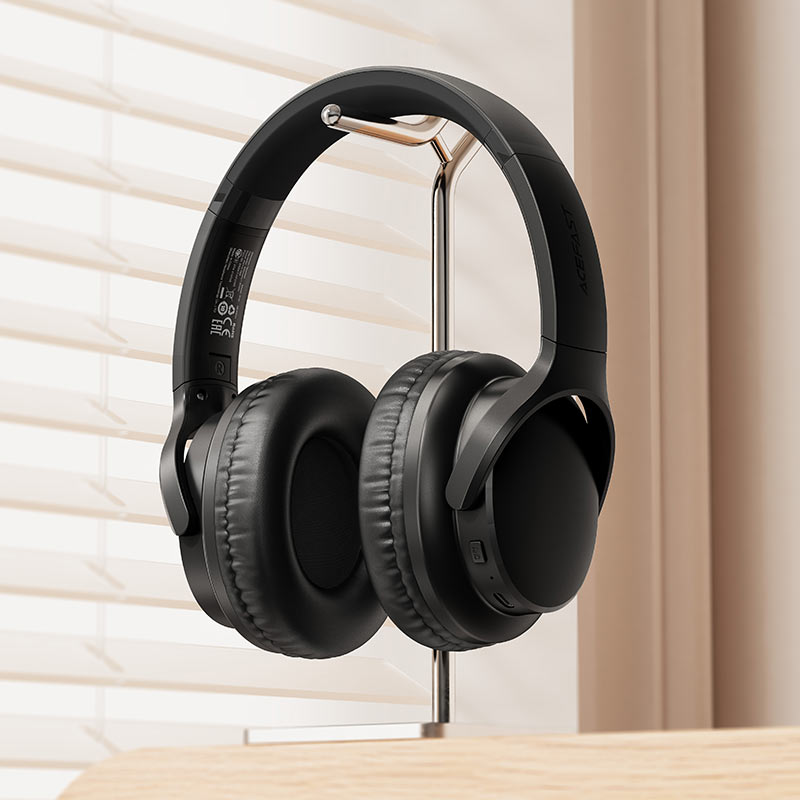 ACEFAST H10 Wireless Headset – 40mm Hi-Fi Drivers | Bluetooth 5.4 | 60H Battery | Gaming & Bass Boost | HD Mic