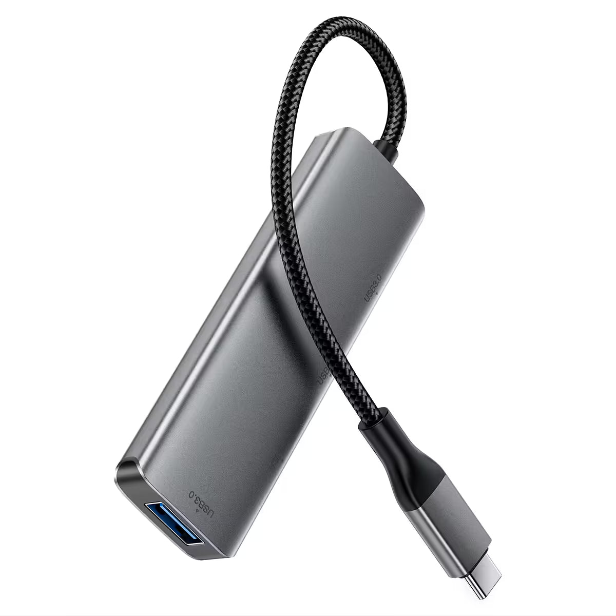 ACEFAST J15 USB-C Hub 4-in-1 – 4 × USB3.0 Ports, 5Gbps, Aluminum Alloy