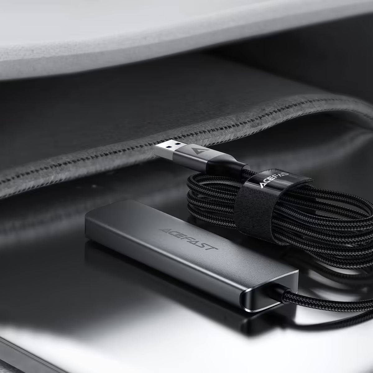 ACEFAST J17 USB-A Hub 4-in-1 – 4 × USB3.0 Ports, 5Gbps, 1m Cable