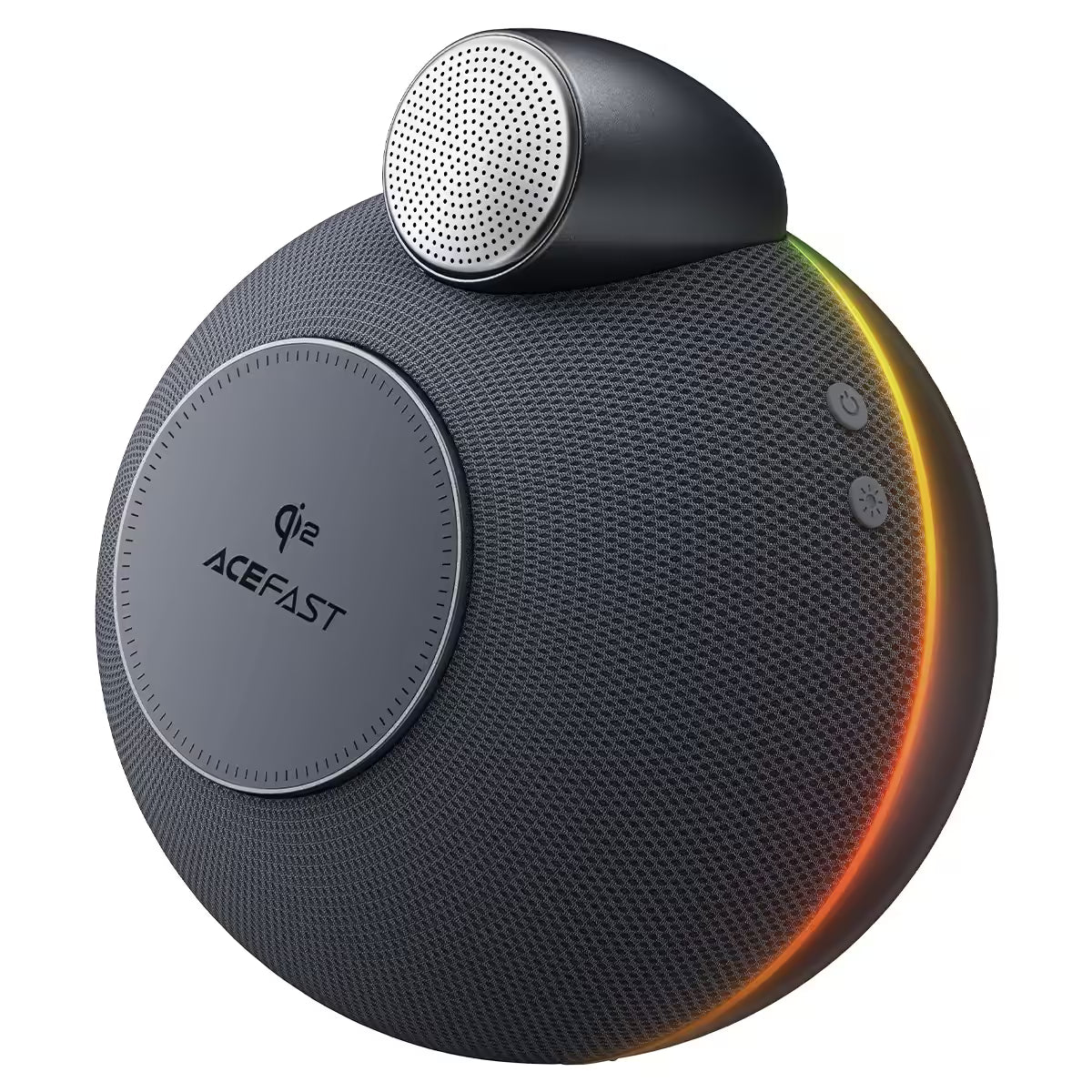 ACEFAST K10 Air Wireless Speaker & Charger – 20W Peak, 25W Qi2, TWS, RGB Lighting