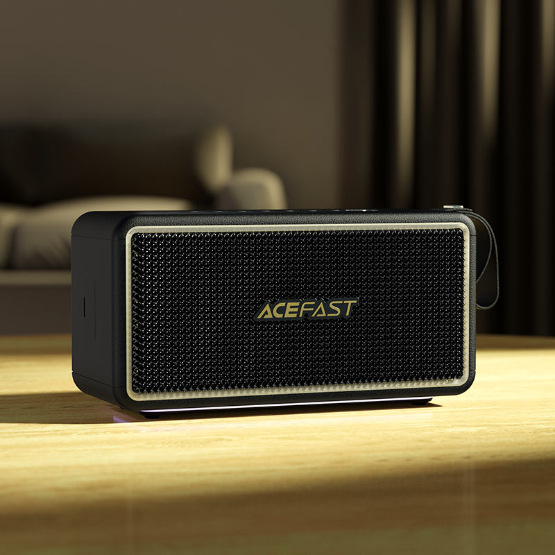 ACEFAST K3 Ultra Portable Wireless Speaker – 120W Peak, 360° Sound, DSP, IPX6, 19H