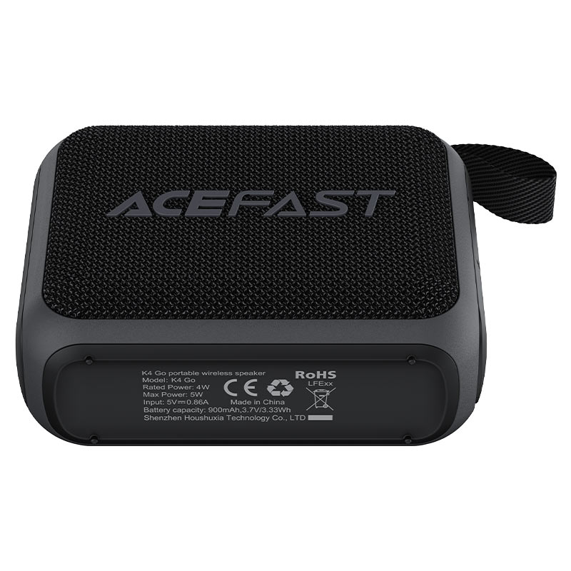 ACEFAST K4 Go Portable Wireless Speaker – 5W, IPX7, TWS, 8H Battery