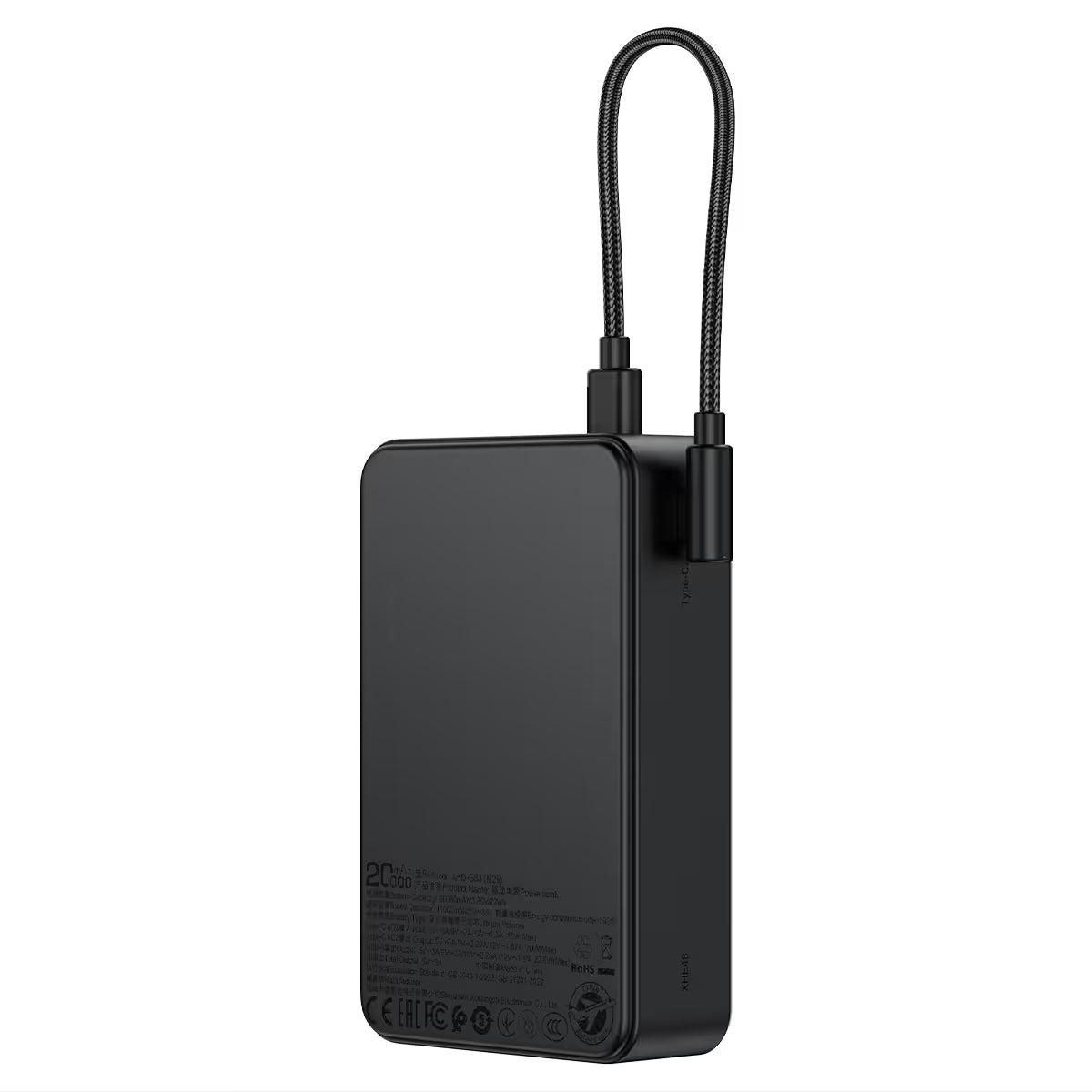 ACEFAST M29 Power Bank 20000mAh – 22.5W Fast Charge | Dual USB-C | USB-A | LED Display | 7-Layer Safety | Air Travel Safe