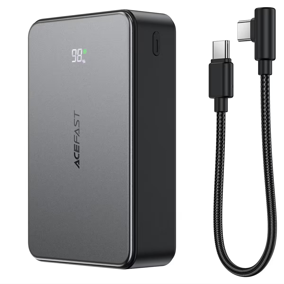 ACEFAST M29 Power Bank 20000mAh – 22.5W Fast Charge | Dual USB-C | USB-A | LED Display | 7-Layer Safety | Air Travel Safe