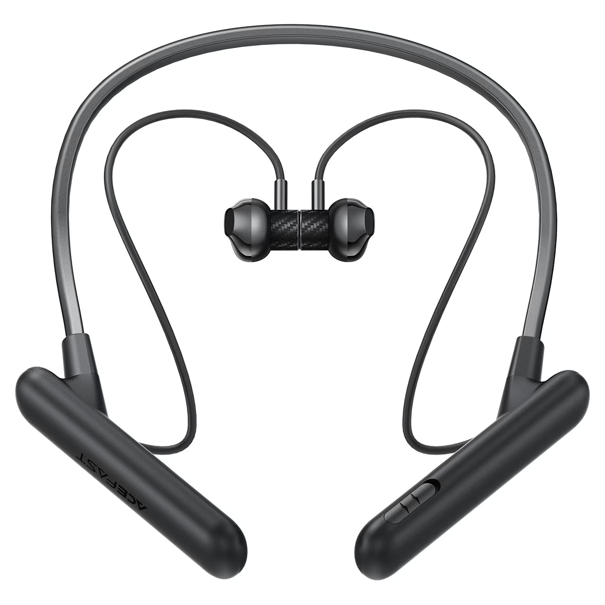 ACEFAST N8 Neck-Hanging Wireless Earphones – Bluetooth 6.0 | 55H Battery | LED Display | Bass Boost | Game Mode | IPX4