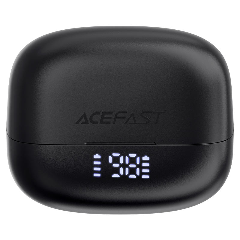 ACEFAST W1 ANC TWS Earbuds – 35dB Noise Cancellation | 4-Mic ENC | Transparency Mode | LED Display | Bluetooth 5.4 | 35H Battery | IPX4