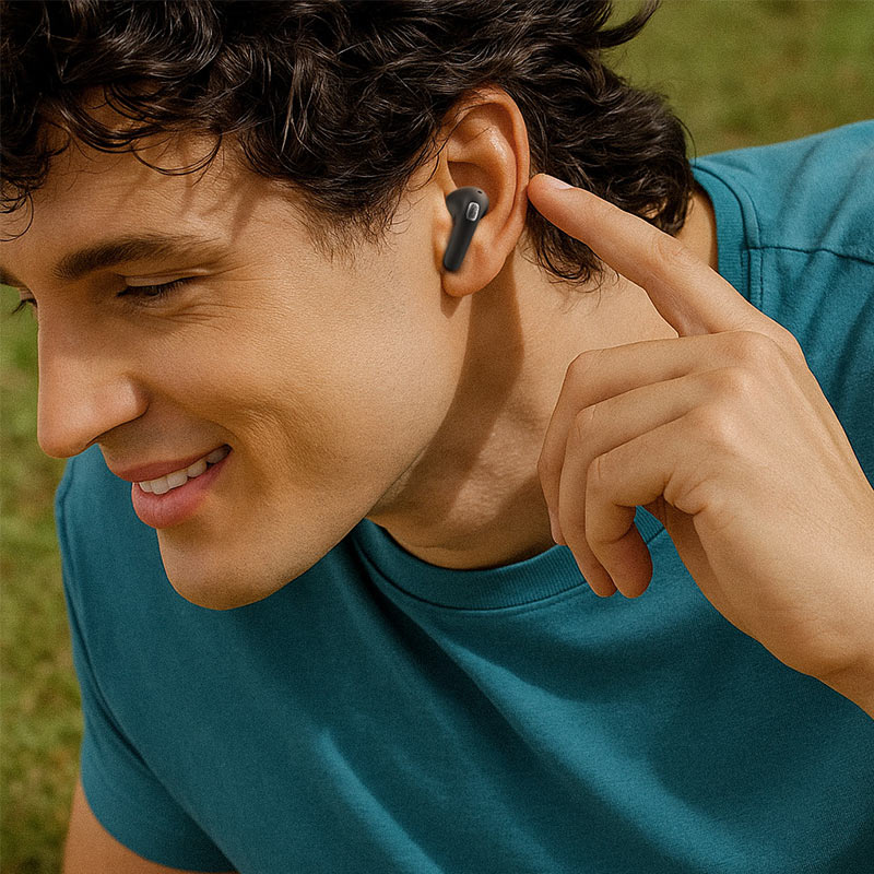 ACEFAST W4 TWS Earbuds with Built-in Phone Stand – Bluetooth 5.4 | ENC | 28H Battery | IPX4 | Fast Charging