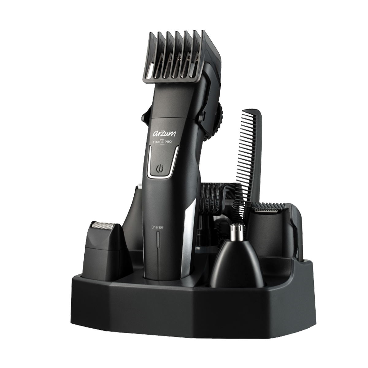 Arzum Trace Pro 9 in 1 Groomer Kit Precision Grooming - Black