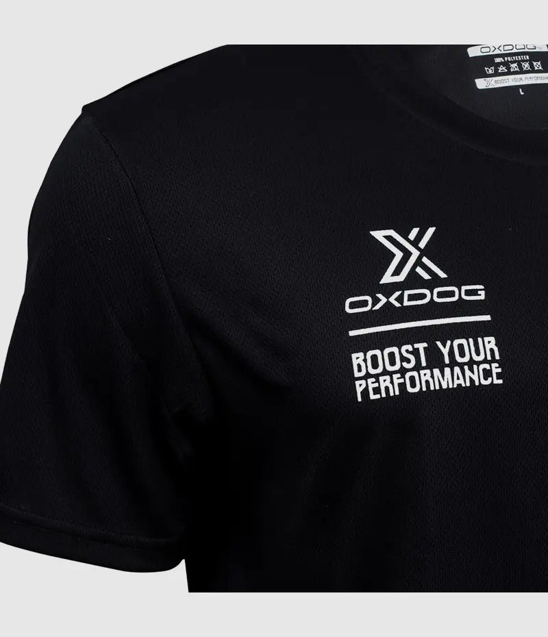 ATLANTA II Training Shirt Black – Mens Sports Tee