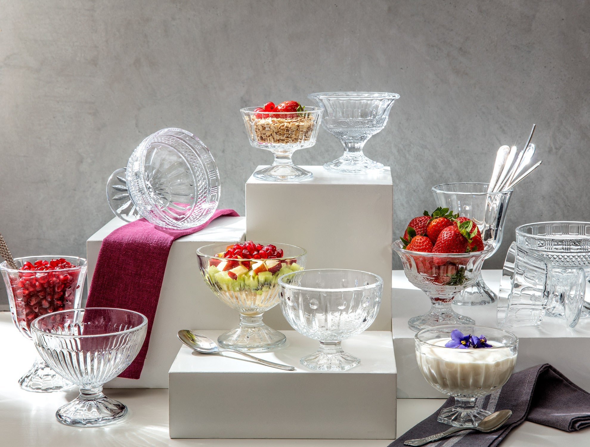 Darcey 2 Pcs Ice Cream Cup Set - Madame Coco JO