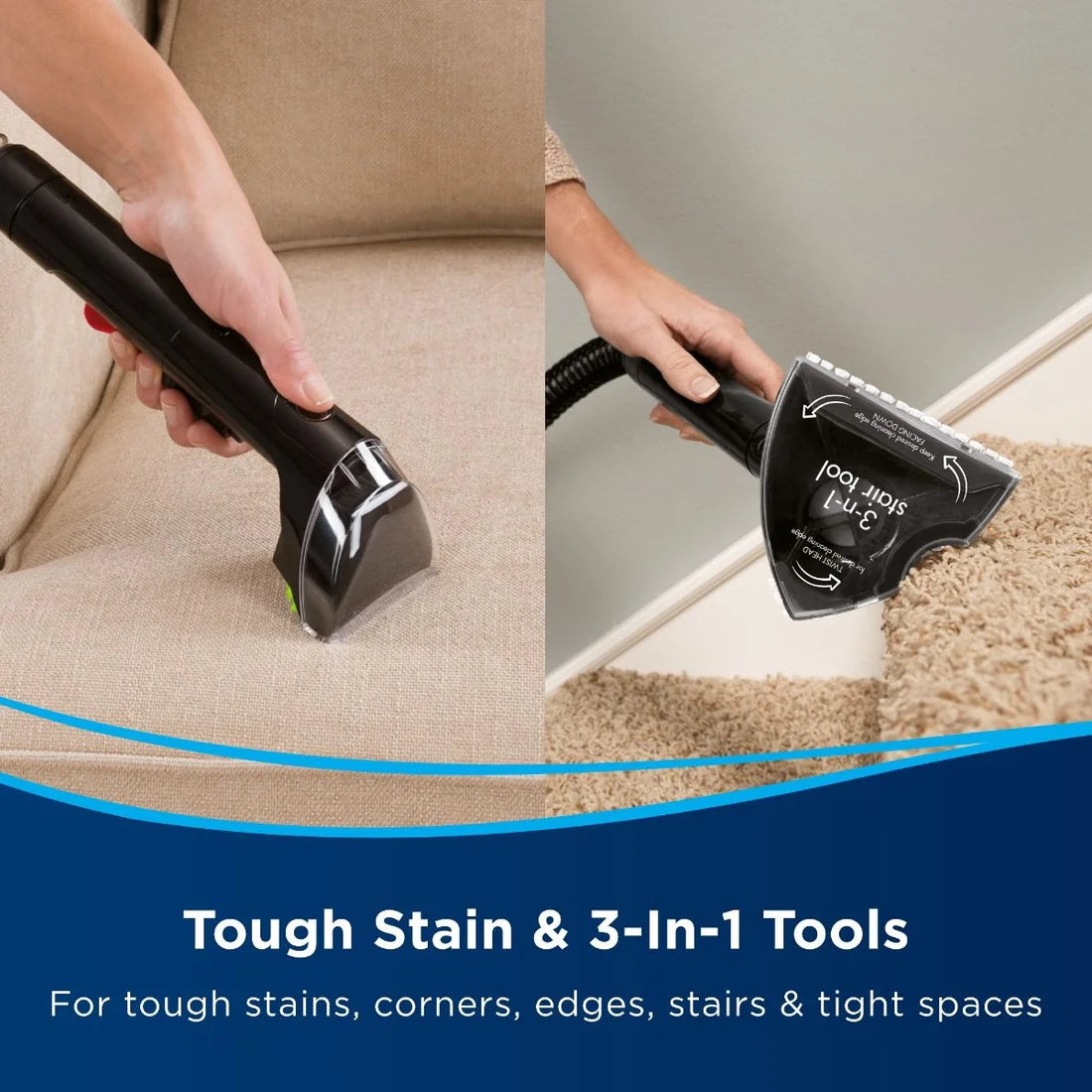 Bissell ProHeat 2X Revolution Carpet Cleaner - Professional Deep Cleaning System