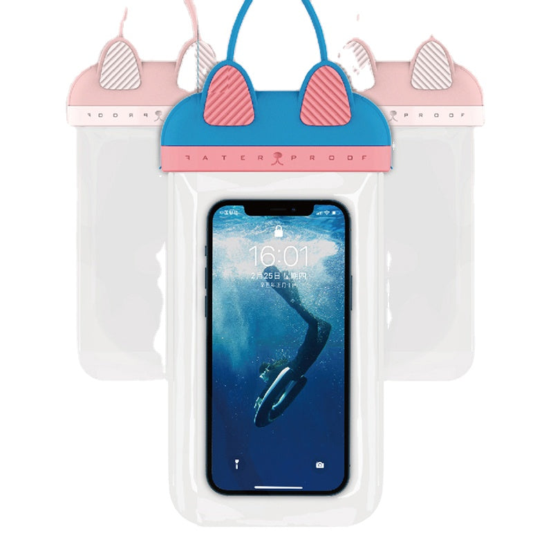 WiWU Kitty Waterproof Bag TPU Storage Bag for Swimming