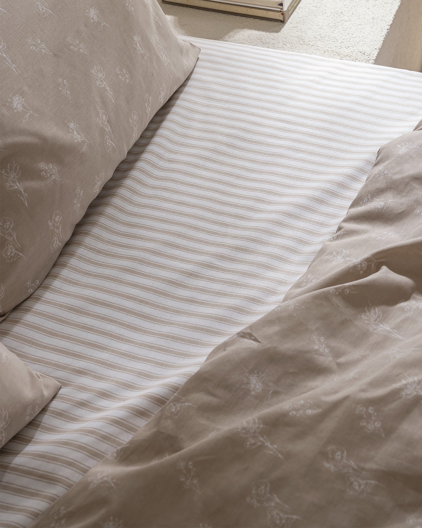 Rever Double Sıze Duvet Cover Set - Ranforce Patterned - Madame Coco JO