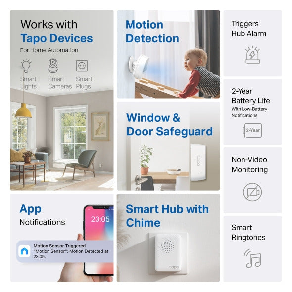 TP-Link Tapo T30 Smart Sensor Kit – Easy Home Security