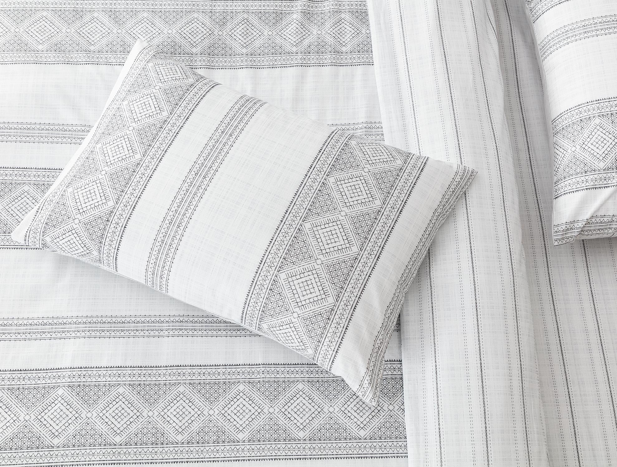 Fair Single Size Duvet Cover Set - Ranforce Patterned - Madame Coco JO