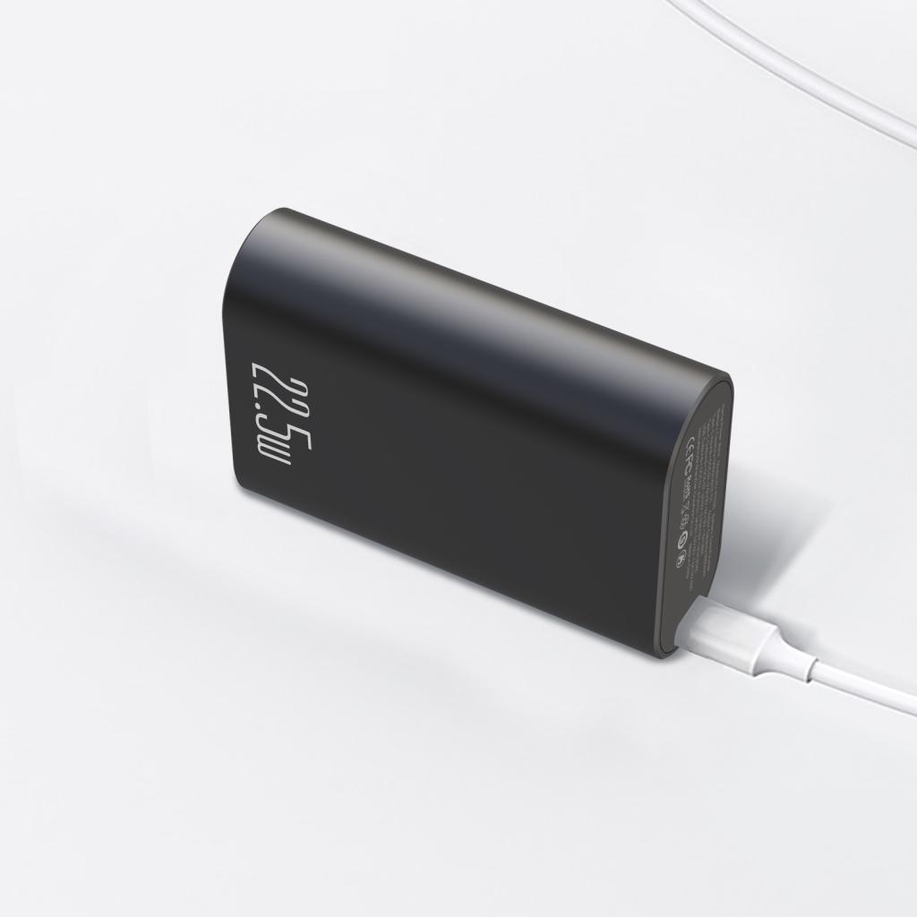 XO PR155 Mini Steel Power Bank – 10000mAh Fast Charger