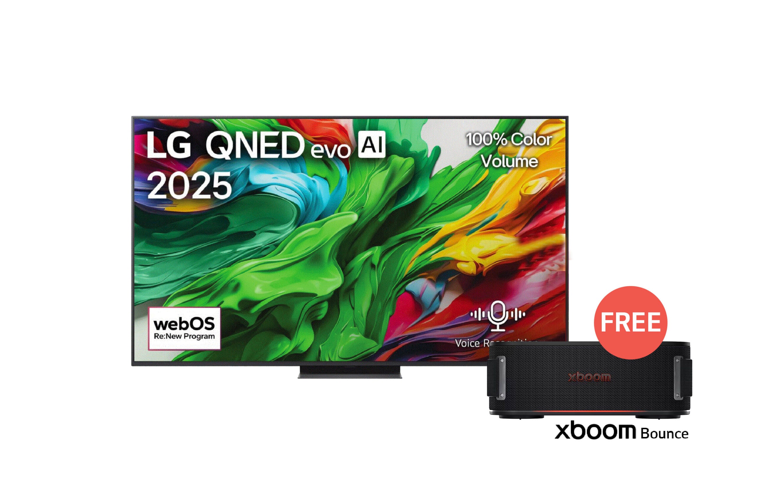LG QNED evo AI QNED86 Mini LED 4K Smart TV 86" 144Hz (2025)