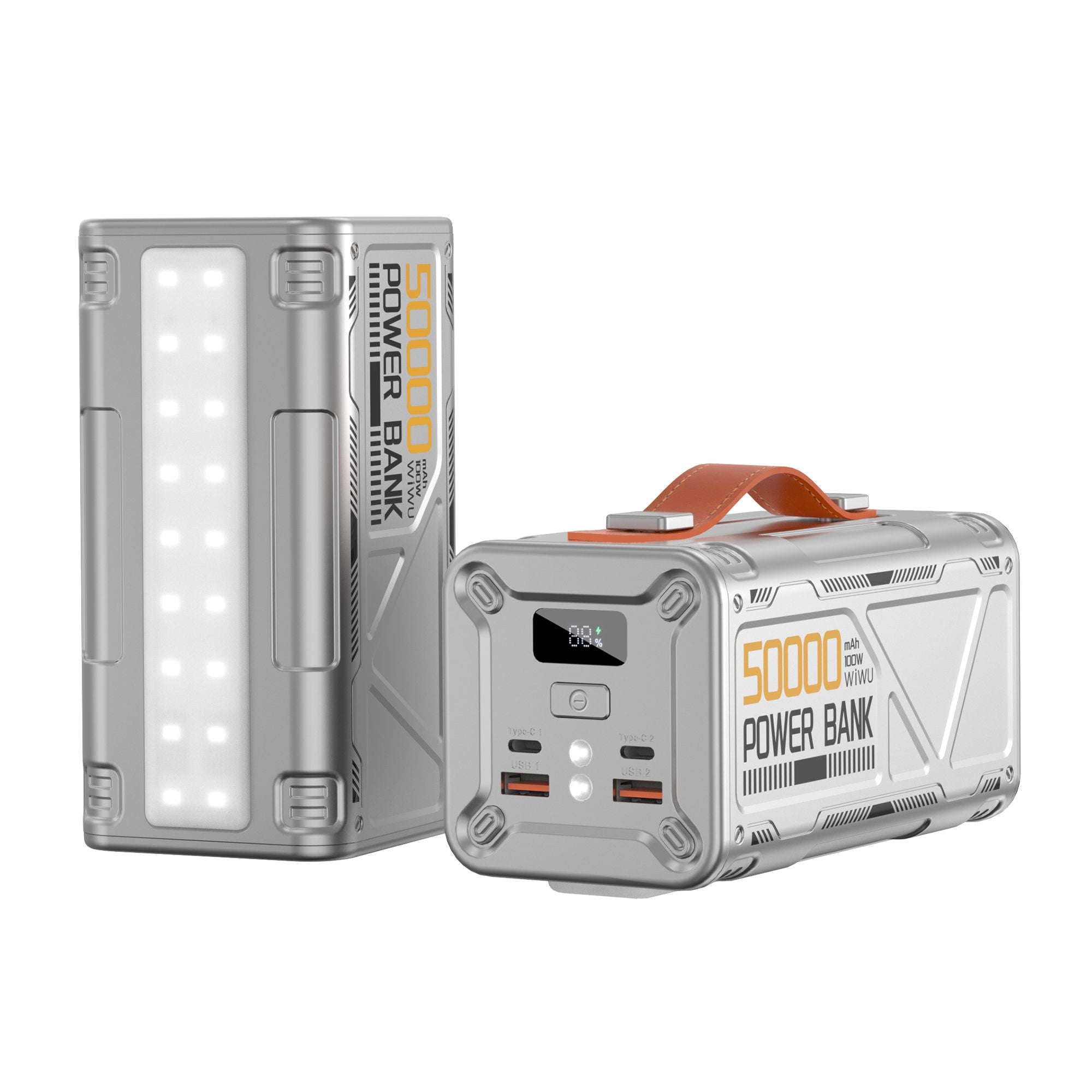 WiWU Armor 50000mAh Power Bank Fast Charging