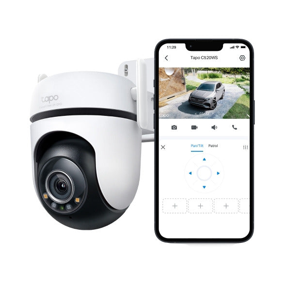 TP-Link Tapo C520WS Outdoor 2K Camera – 360° Smart Security
