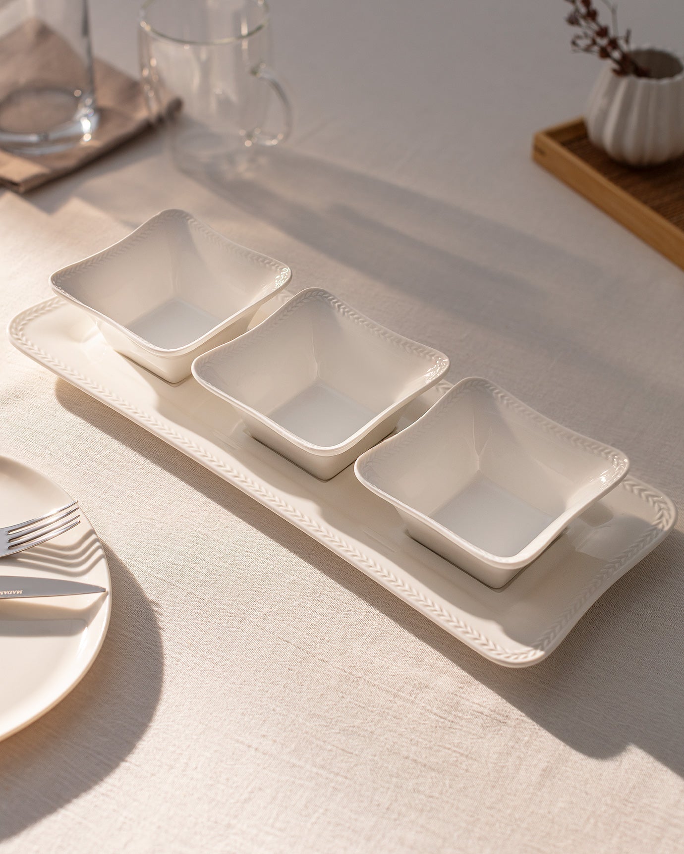 New Petit Concept 4 Pcs Part Platter - Madame Coco JO