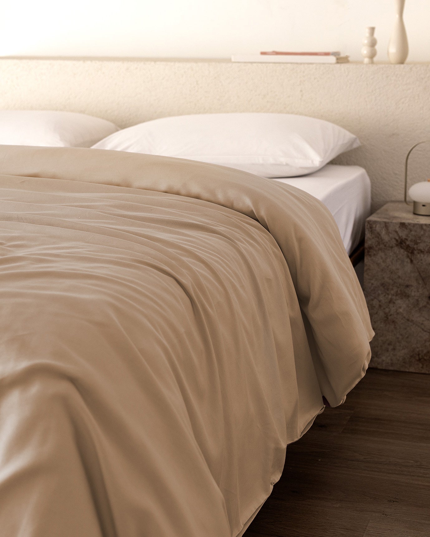 Ciel King Size Satin Duvet Cover - Madame Coco JO