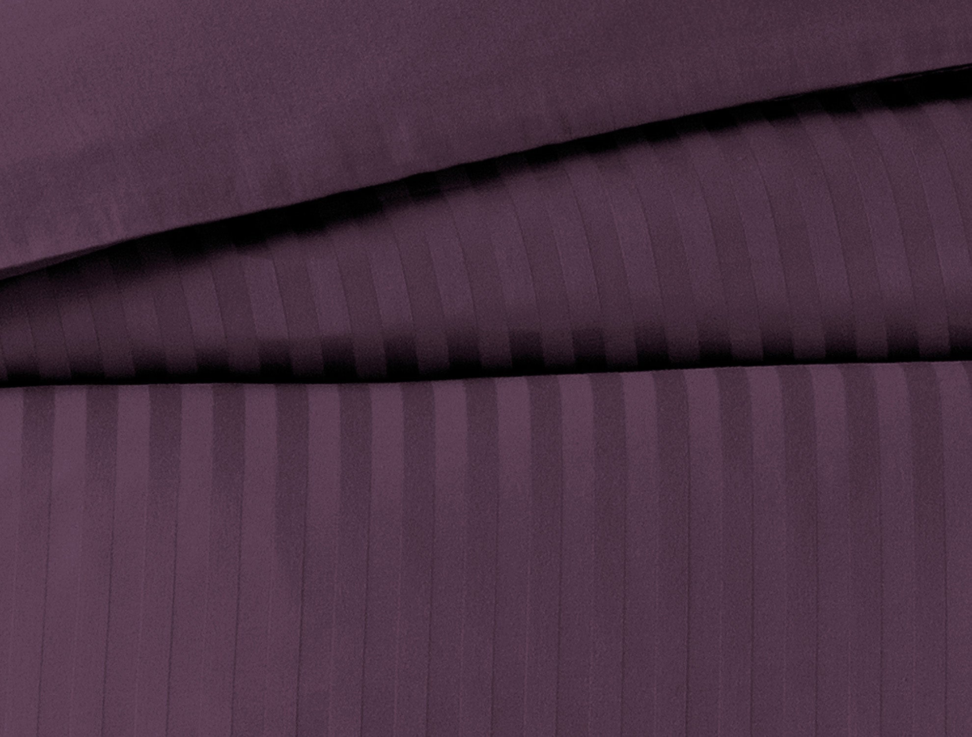 Elicia Super King Striped Satin Duvet Cover Set - Madame Coco JO
