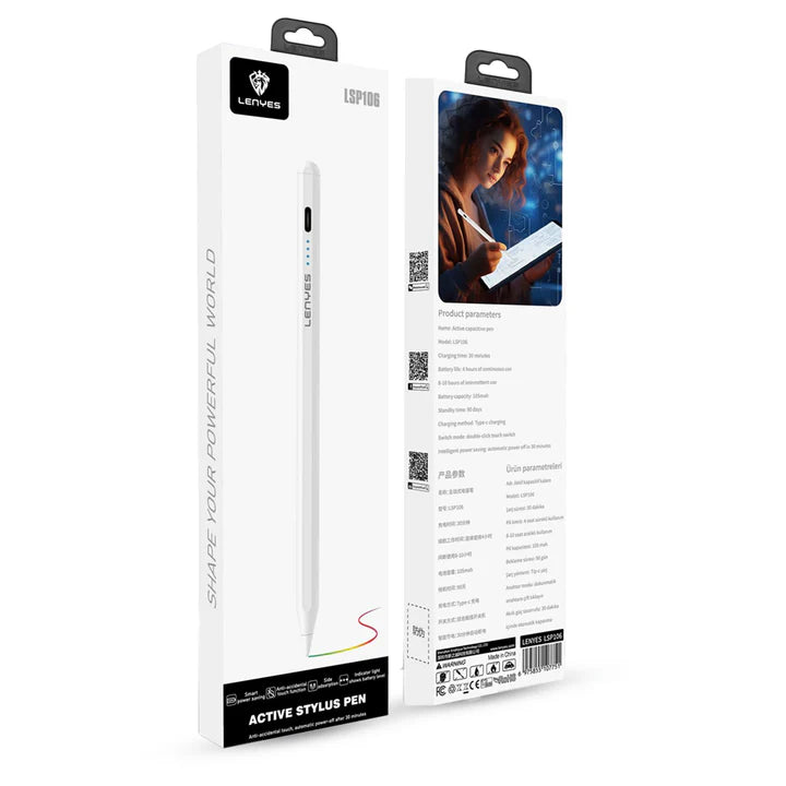 Lenyes LSP106 Stylus Pen – Precise & Fast-Charging Touch Pen