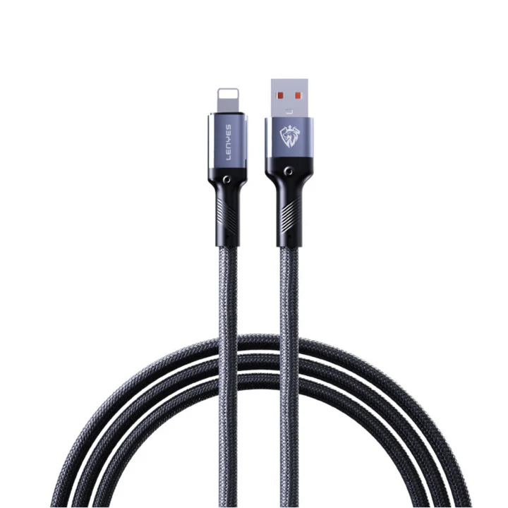 Lenyes LC509-I Lightning Cable – Braided & Fast Charging