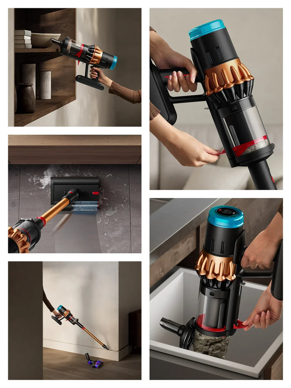 Dyson V16 Piston Animal Submarine Cordless Vacuum – Copper/Black