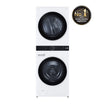 LG WashTower™ 17kg/16kg - AI Direct Drive, TurboWash 360°, Heat Pump Dryer, White