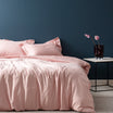 Elicia King Size Striped Satin Duvet Cover Set - Madame Coco JO