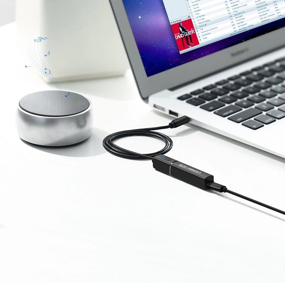Ugreen Bluetooth 5.0 Audio Transmitter – Dual Headphones
