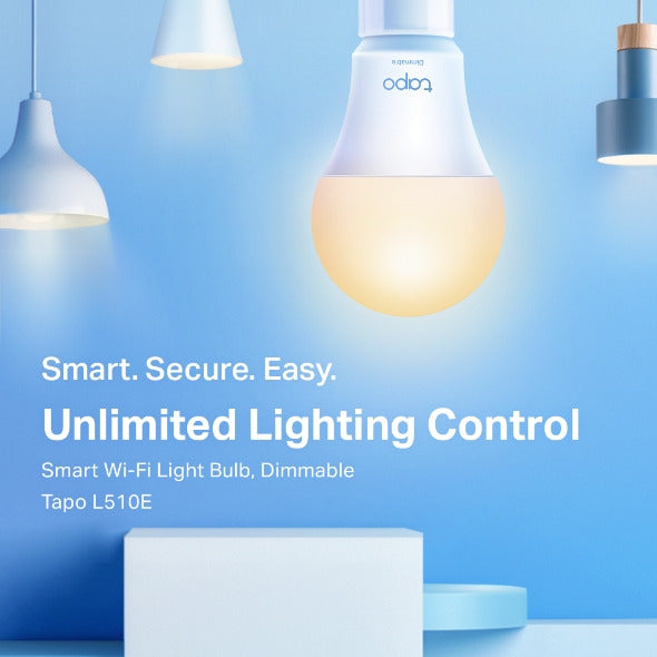 Tapo L510E Smart Bulb | Dimmable Wi-Fi Light with App